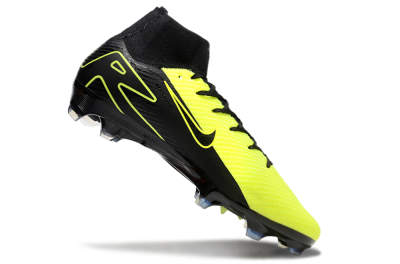 Nike Air Zoom Mercurial Superfly 10 Elite FG Firm Ground Soccer Cleats - Black/Yellow