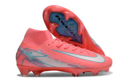 Nike Air Zoom Mercurial Superfly 10 Elite FG Firm Ground Soccer Cleats - Red/Silver/Blue
