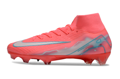 Nike Air Zoom Mercurial Superfly 10 Elite FG Firm Ground Soccer Cleats - Red/Silver/Blue