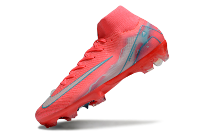 Nike Air Zoom Mercurial Superfly 10 Elite FG Firm Ground Soccer Cleats - Red/Silver/Blue