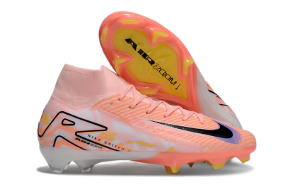 Nike Air Zoom Mercurial Superfly 10 Elite FG Firm Ground Soccer Cleats - Pink/Black/Purple