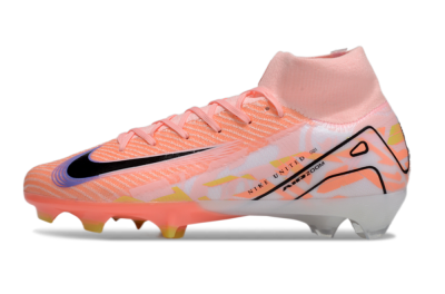 Nike Air Zoom Mercurial Superfly 10 Elite FG Firm Ground Soccer Cleats - Pink/Black/Purple