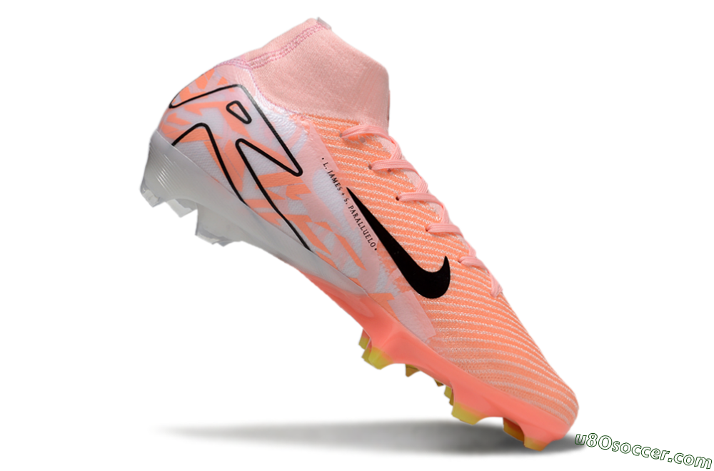 Nike Air Zoom Mercurial Superfly 10 Elite FG Firm Ground Soccer Cleats - Pink/Black/Purple 4