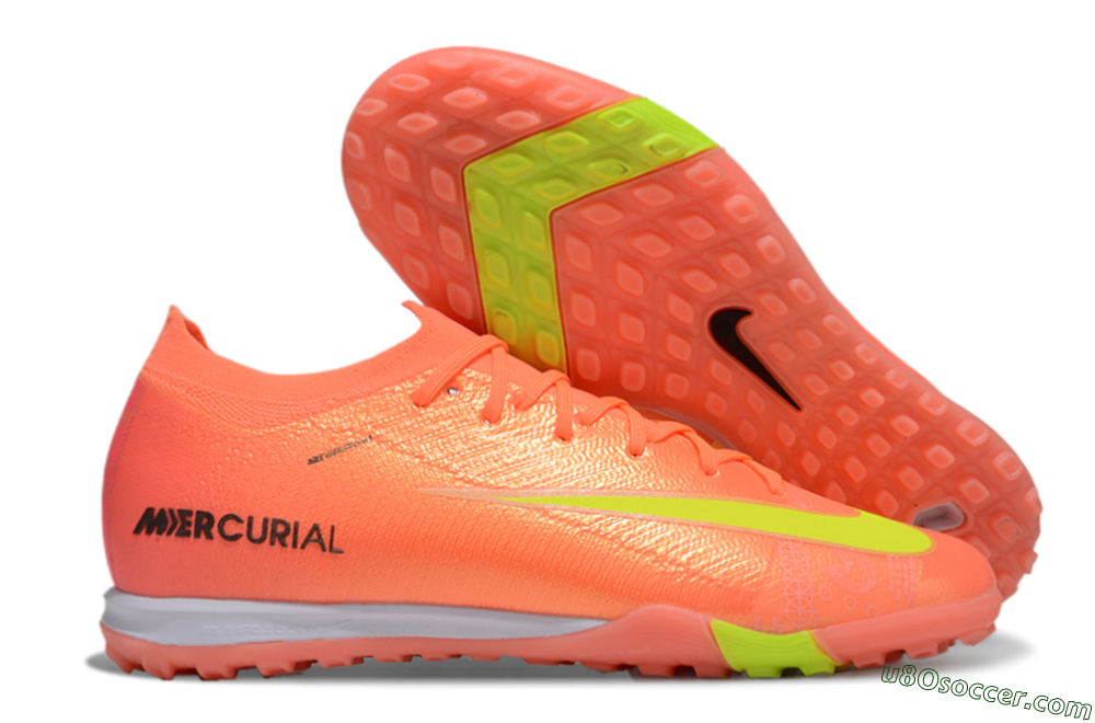Nike Air Zoom Mercurial Vapor 16 Elite TF Artificial Turf Soccer Shoes - Red/Yellow/Black 1
