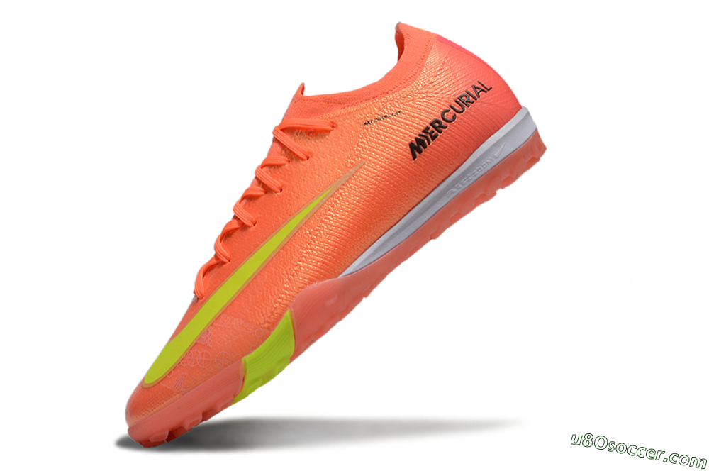 Nike Air Zoom Mercurial Vapor 16 Elite TF Artificial Turf Soccer Shoes - Red/Yellow/Black 5