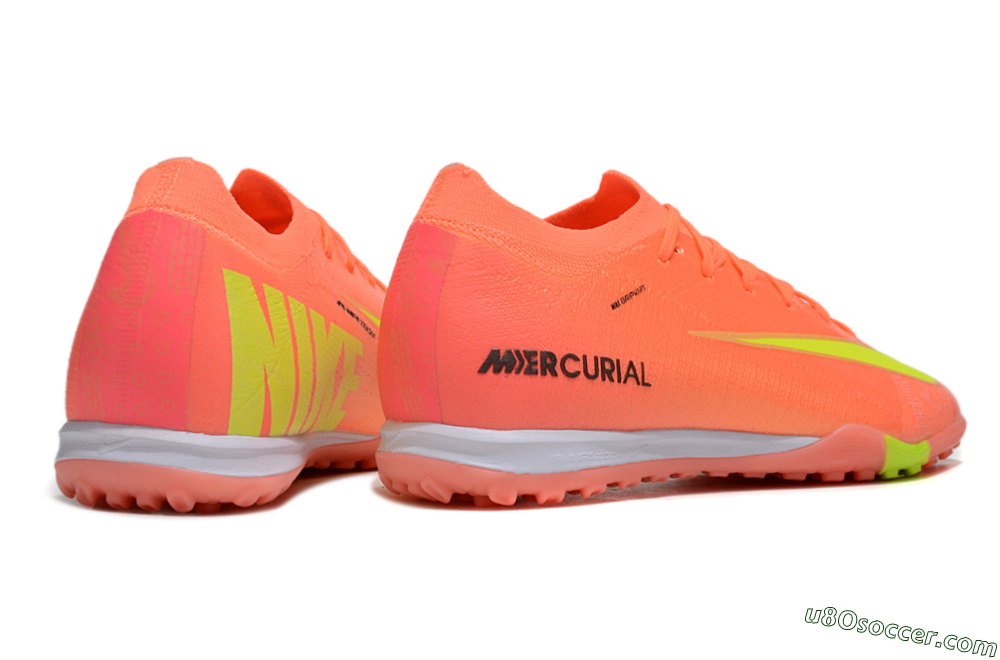 Nike Air Zoom Mercurial Vapor 16 Elite TF Artificial Turf Soccer Shoes - Red/Yellow/Black 6