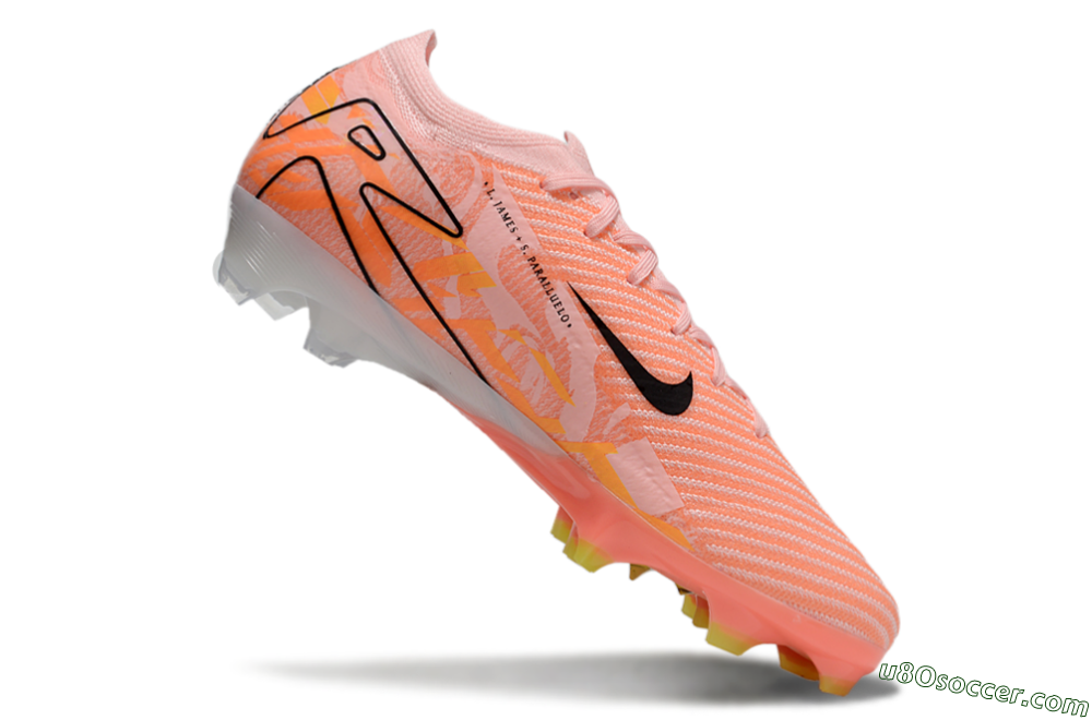 Nike Air Zoom Mercurial Vapor 16 Elite FG Firm Ground Soccer Cleats - Pink/Black/Purple 4