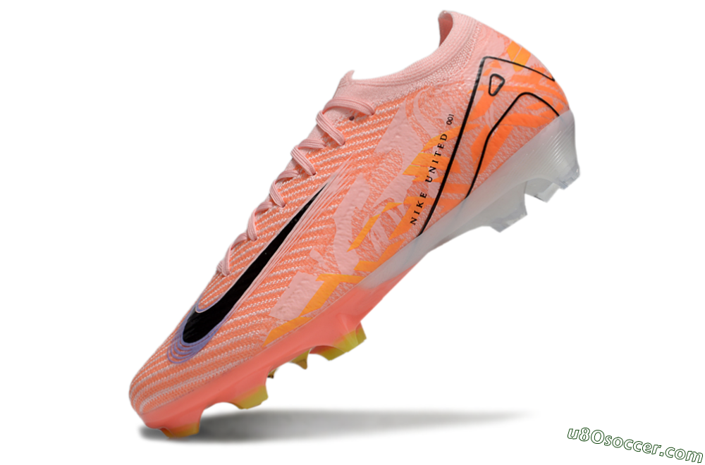 Nike Air Zoom Mercurial Vapor 16 Elite FG Firm Ground Soccer Cleats - Pink/Black/Purple 5