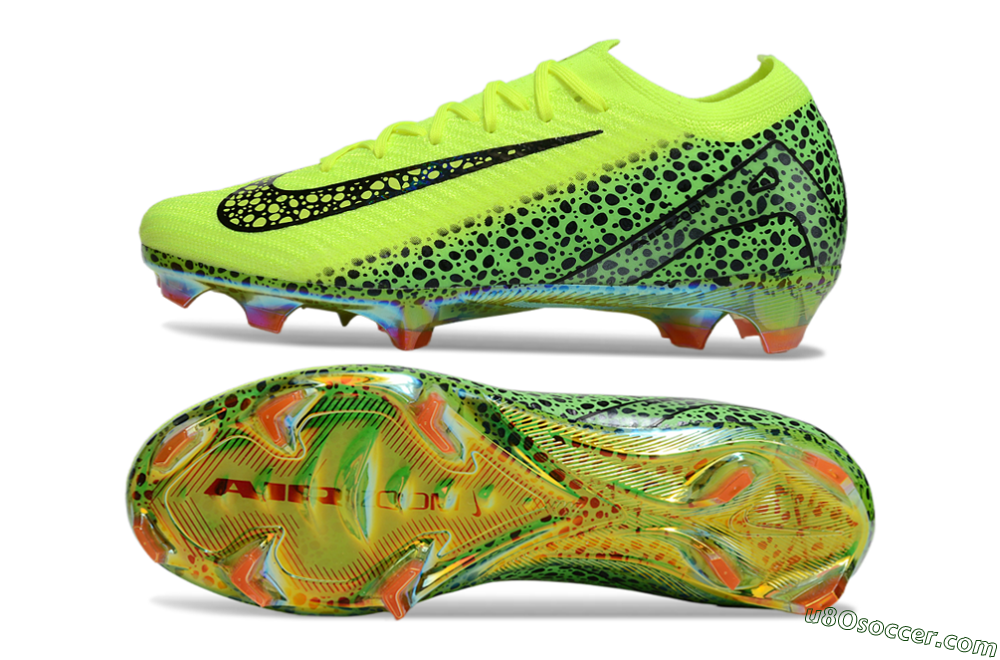 Nike Air Zoom Mercurial Vapor 16 Elite FG Firm Ground Soccer Cleats - Yellow/Black/Orange 0