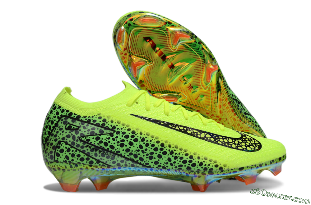Nike Air Zoom Mercurial Vapor 16 Elite FG Firm Ground Soccer Cleats - Yellow/Black/Orange 1