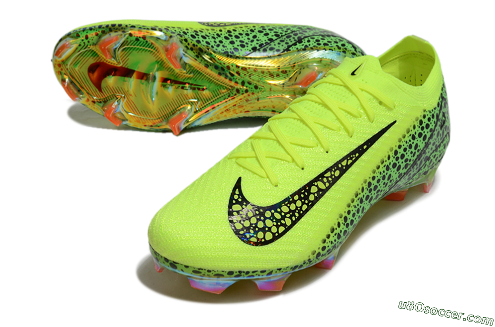 Nike Air Zoom Mercurial Vapor 16 Elite FG Firm Ground Soccer Cleats - Yellow/Black/Orange 3