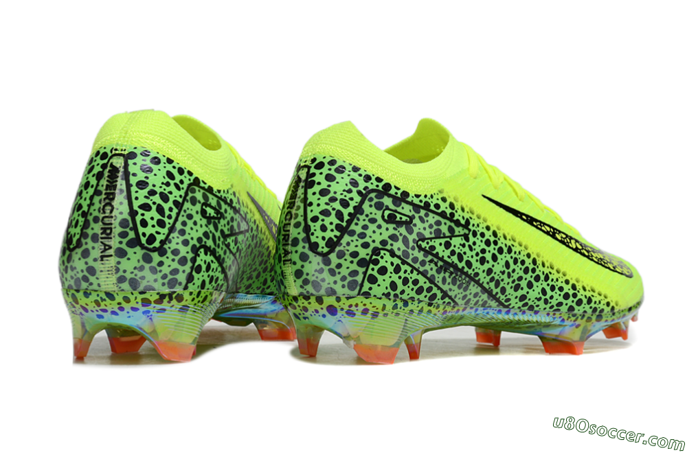 Nike Air Zoom Mercurial Vapor 16 Elite FG Firm Ground Soccer Cleats - Yellow/Black/Orange 6