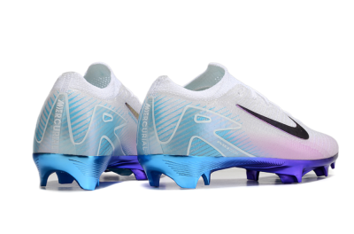 Nike Air Zoom Mercurial Vapor 16 Elite FG Firm Ground Soccer Cleats - White/Purple/Blue