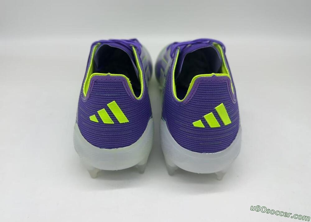 Adidas F50 Elite FG Firm Ground Soccer Cleats - Purple/Yellow/Blue