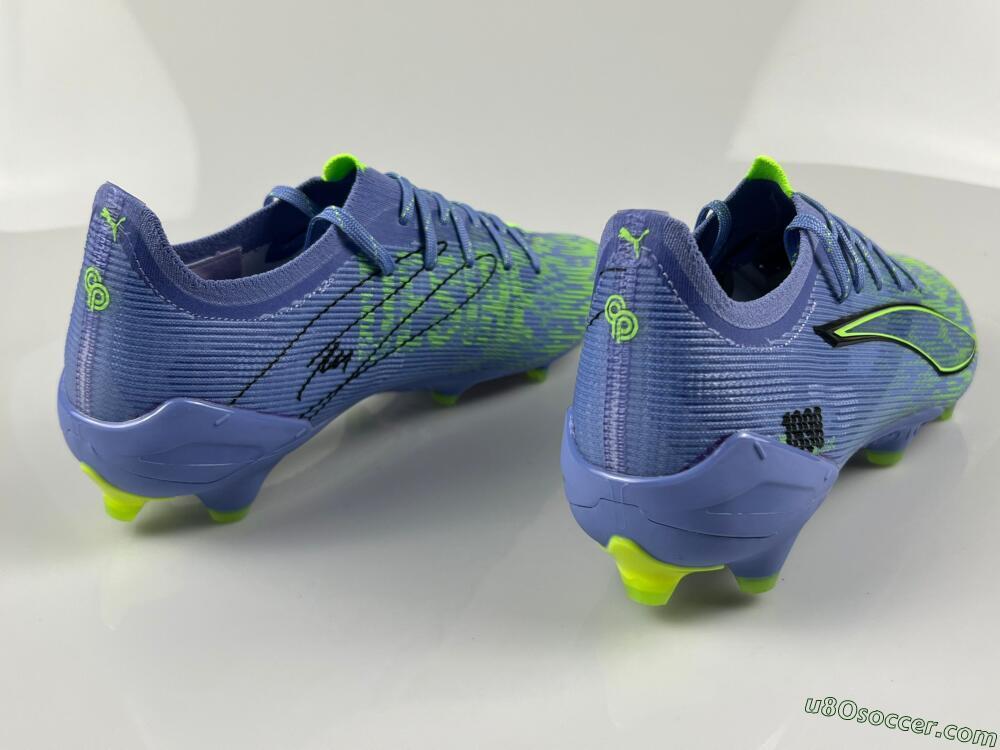 Puma Ultra 5 Ultimate FG Firm Ground Soccer Cleats - Blue/Yellow/Black