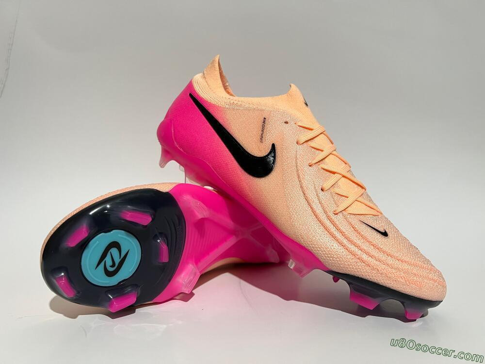 Nike Phantom Luna Elite FG Firm Ground Soccer Cleats - Pink/Black/Blue