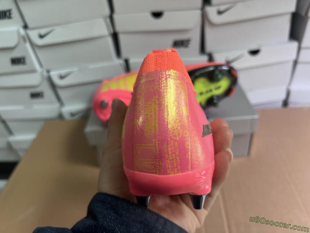 Nike Air Zoom Mercurial Vapor 16 Elite SG Soft Ground Soccer Cleats - Red/Yellow/Black