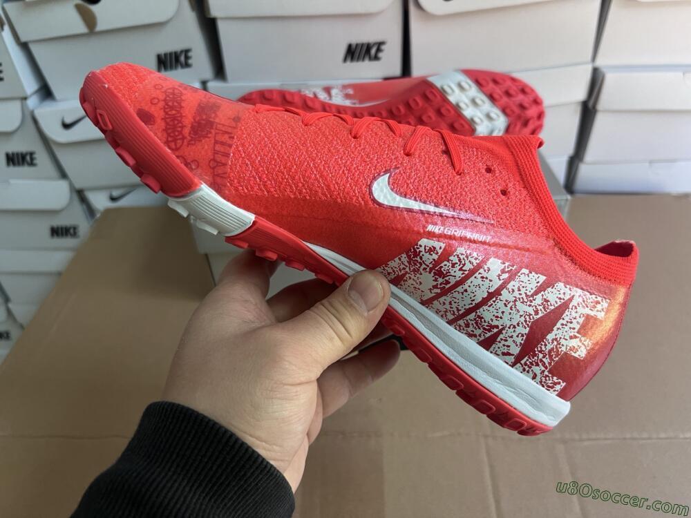 Nike Air Zoom Mercurial Vapor 16 Elite TF Artificial Turf Soccer Shoes - Red/White