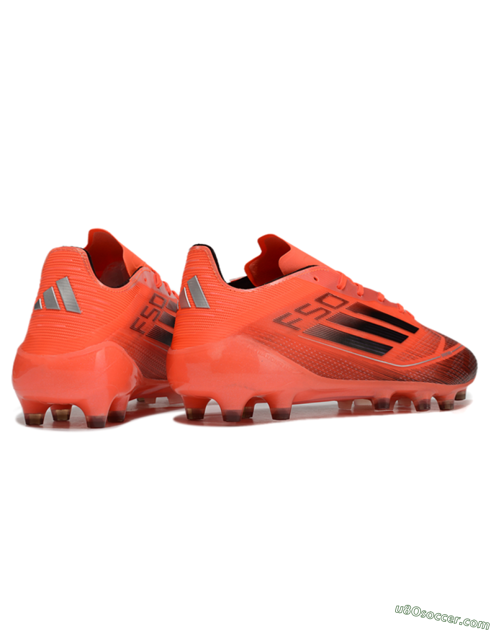 Adidas F50 Elite AG Artificial Grass Soccer Cleats - Red/Black 6