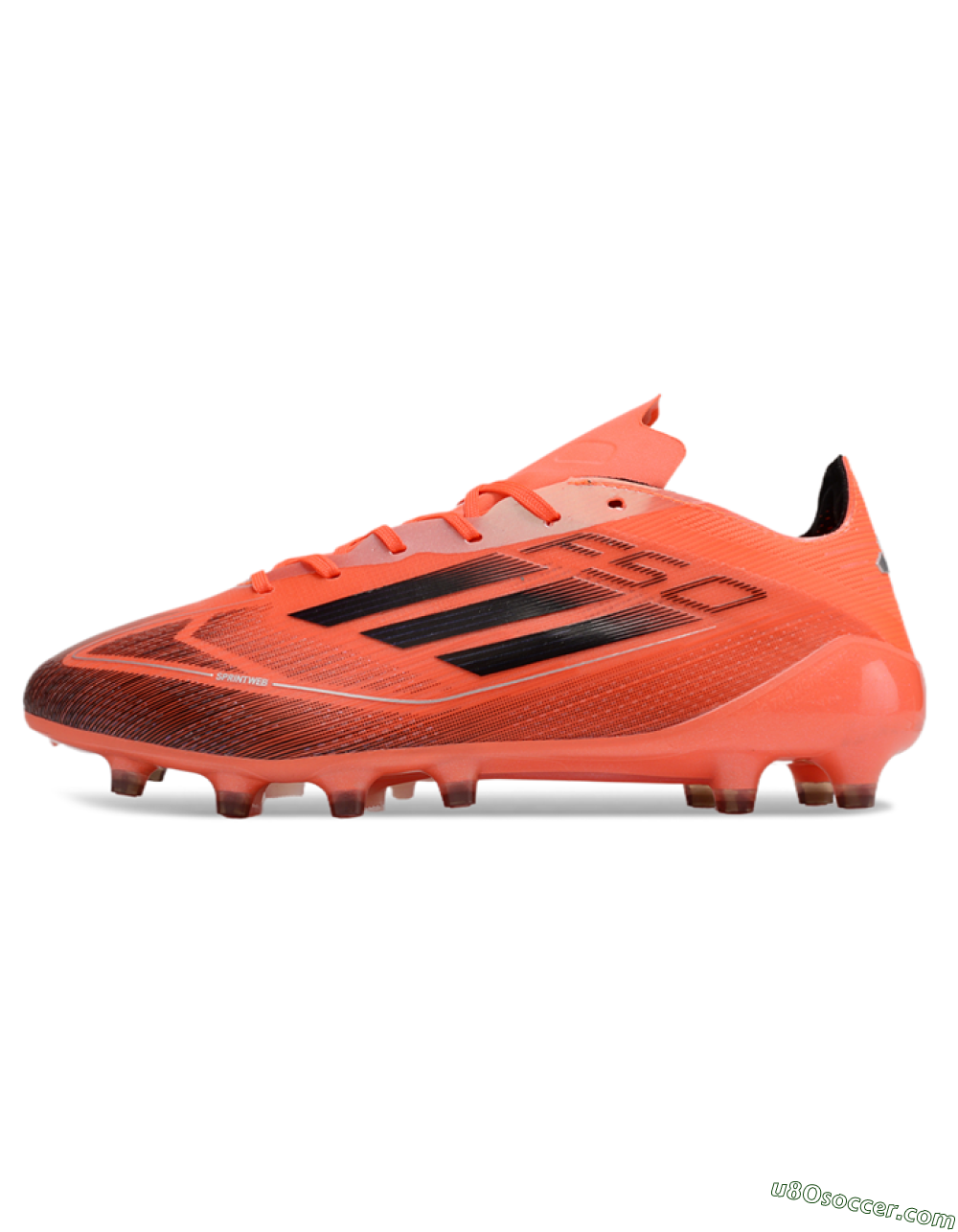 Adidas F50 Elite AG Artificial Grass Soccer Cleats - Red/Black 2