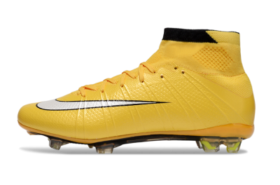 Nike Mercurial Superfly 4 CR7 FG Firm Ground Soccer Cleats - Yellow/White/Black