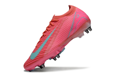 Nike Air Zoom Mercurial Vapor 16 Elite SG Soft Ground Soccer Cleats - Red/Jade/Pink