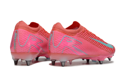 Nike Air Zoom Mercurial Vapor 16 Elite SG Soft Ground Soccer Cleats - Red/Jade/Pink