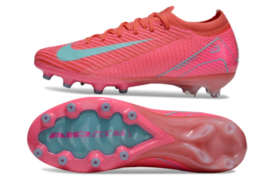 Nike Air Zoom Mercurial Vapor 16 Elite AG Artificial Grass Soccer Cleats - Pink/Jade