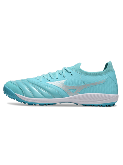 Mizuno Morelia Neo Sala TF Artificial Turf Soccer Shoes - Jade/Silver/White
