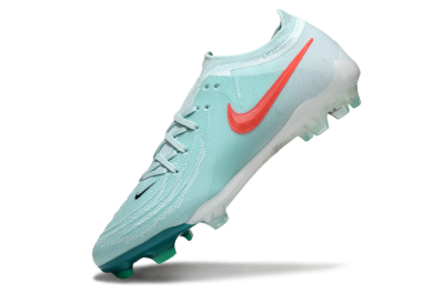 Nike Phantom Luna Elite FG Firm Ground Soccer Cleats - Jade/Red/White