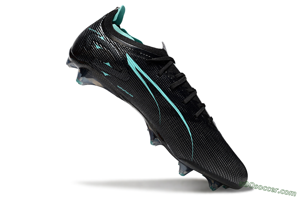 Puma Ultra 5 Ultimate FG Firm Ground Soccer Cleats - Black/Jade 4