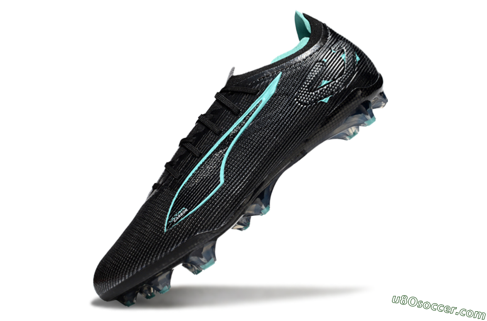 Puma Ultra 5 Ultimate FG Firm Ground Soccer Cleats - Black/Jade 5