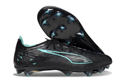 Puma Ultra 5 Ultimate FG Firm Ground Soccer Cleats - Black/Jade