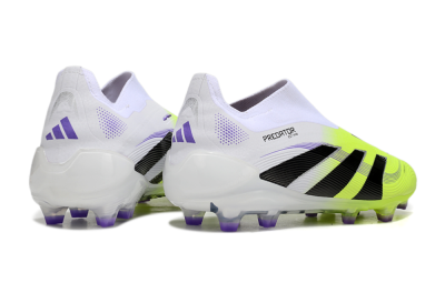 Adidas Predator Elite 25 Laceless FG Firm Ground Soccer Cleats - Yellow/Black/White