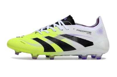 Adidas Predator Elite 25 FG Firm Ground Soccer Cleats - Yellow/Black/White