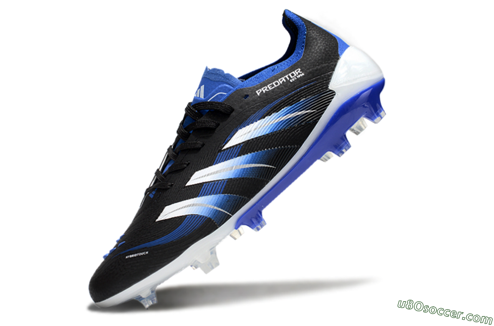 Adidas Predator Elite 25 FG Firm Ground Soccer Cleats - Black/Blue/White 5