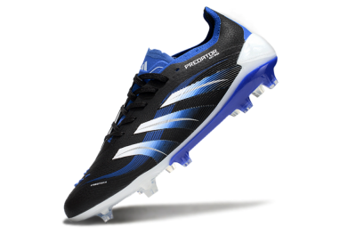 Adidas Predator Elite 25 FG Firm Ground Soccer Cleats - Black/Blue/White