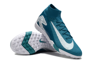 Nike Air Zoom Mercurial Superfly 10 Elite TF Artificial Turf Soccer Shoes - Blue/White