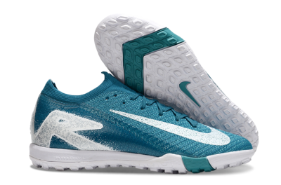 Nike Air Zoom Mercurial Vapor 16 Elite TF Artificial Turf Soccer Shoes - Blue/White