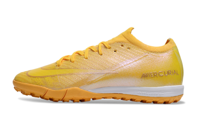 Nike Air Zoom Mercurial Vapor 16 Elite TF Artificial Turf Soccer Shoes - Yellow/White