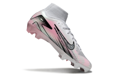 Nike Air Zoom Mercurial Superfly 10 Elite FG Firm Ground Soccer Cleats - Silver/Pink/Black