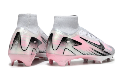 Nike Air Zoom Mercurial Superfly 10 Elite FG Firm Ground Soccer Cleats - Silver/Pink/Black