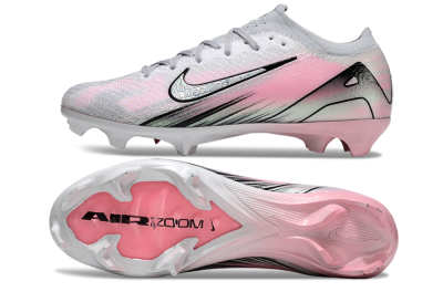 Nike Air Zoom Mercurial Vapor 16 Elite FG Firm Ground Soccer Cleats - Silver/Pink/Black