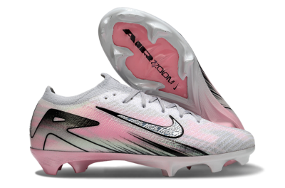 Nike Air Zoom Mercurial Vapor 16 Elite FG Firm Ground Soccer Cleats - Silver/Pink/Black