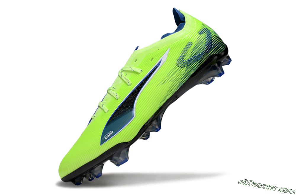 Puma Ultra Ultimate FG Firm Ground Soccer Cleats - Yellow/Blue/Black 5