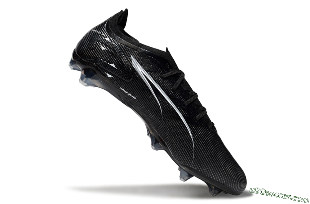 Puma Ultra Ultimate FG Firm Ground Soccer Cleats - Black/White/Blue 4