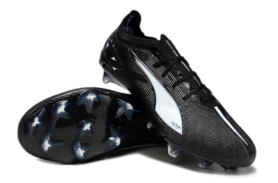 Puma Ultra Ultimate FG Firm Ground Soccer Cleats - Black/White/Blue