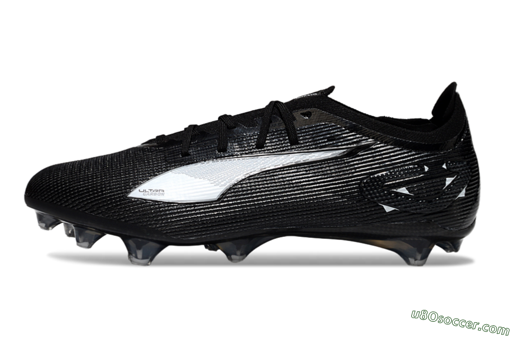 Puma Ultra Ultimate FG Firm Ground Soccer Cleats - Black/White/Blue 2