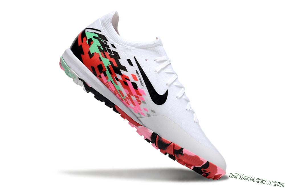 Nike Air Zoom Mercurial Vapor 16 Elite TF Artificial Turf Soccer Shoes - White/Black/Red 4