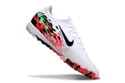 Nike Air Zoom Mercurial Vapor 16 Elite TF Artificial Turf Soccer Shoes - White/Black/Red